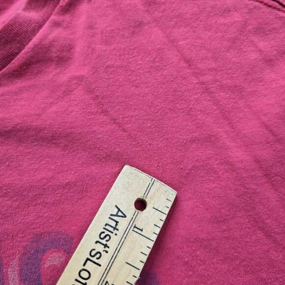 Ralph Lauren Denim & Supply Tshirt Mens Large Red Graphic Print America Logo - Picture 6 of 11